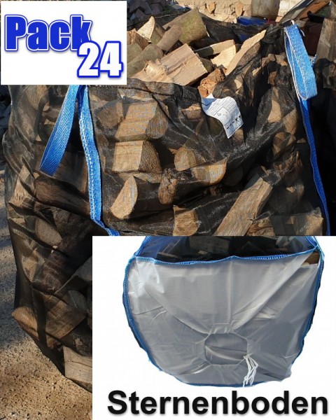 300 Stück Premium Holzbag 100x100x120cm Sternenboden